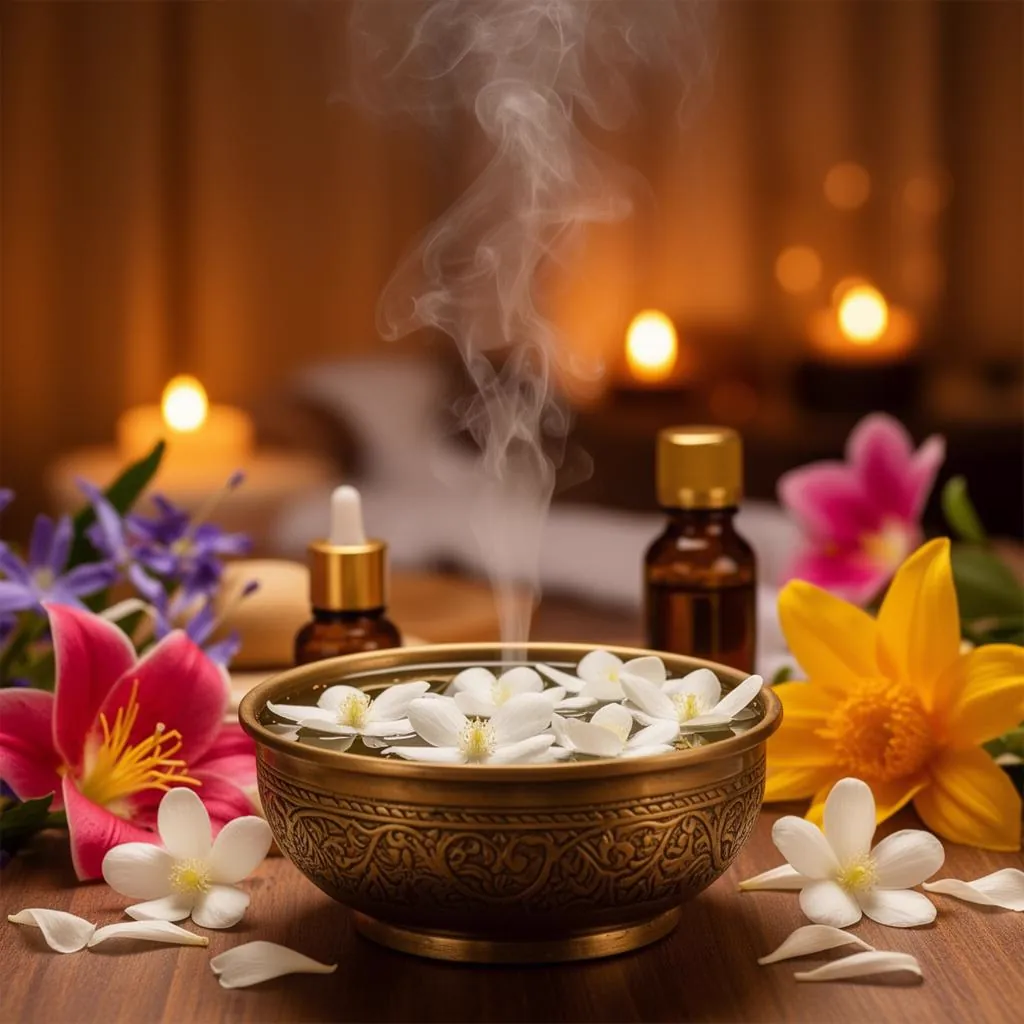 Jasmine aromatherapy treatment at Meditative Spa Dhaka