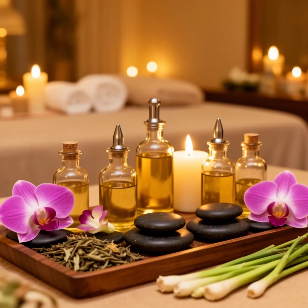 Meditative Spa luxury interior